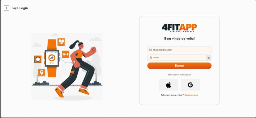 Imagem projeto 4fitapp