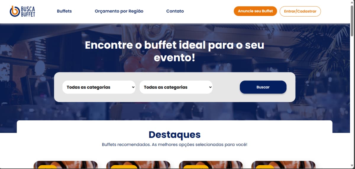 Projeto Busca Buffet